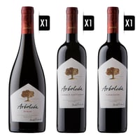 Pack Vino Arboleda Las Vertientes 750cc