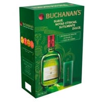 Pack Whisky Buchanan's 12 Años 40° 750 cc + Copa