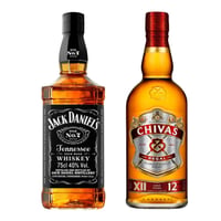 Pack Whisky n°2: Jack Daniels n°7 750ml + Chivas Regal 12 Años 750ml