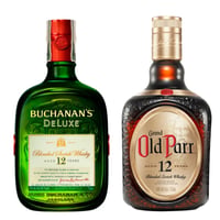 Pack Whisky n°3: Buchanans 12 Años 750ml + Grand Old Parr 12 Años 750ml
