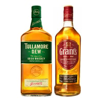 Pack Whisky Tullamore Dew + Grants Family Reserve 750cc
