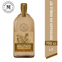 Pisco Mal Paso reposado en roble 750 cc