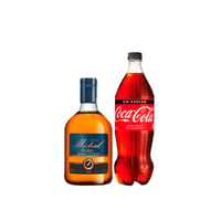 Pisco Mistral Nobel Barrica Tostada 750cc + Coca Cola Zero 1.5l