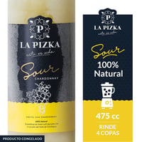 Pisco sour La Pizka chardonnay 475 cc