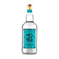 Pisco Tres Erres Transparente 1 Litro