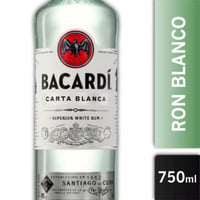 Ron Blanco Bacardi - Carta Blanca 700ml