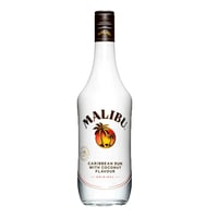 Ron del caribe Malibu sabor coco 750 cc