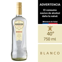 Ron Maddero Blanco 40° 750 Ml.