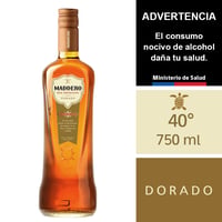 Ron Maddero Dorado 40° 750 Ml.