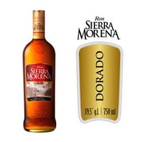 Ron Sierra Morena Dorado Añejado 39.5° 750 cc