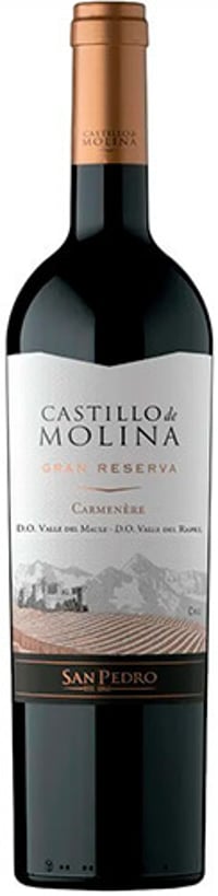San Pedro Castillo De Molina Carmenere Gran Reserva 2023