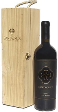 Santa Cruz Petit Verdot Icono 2022 En Caja De Madera