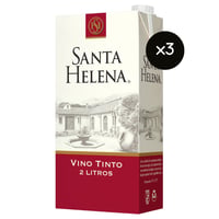 Santa Helena Vino Tinto Caja 2L x3 ($3.590 c/u)