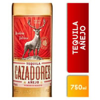 Tequila Cazadores Añejo 750ml