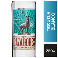Tequila Cazadores Blanco 750ml