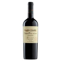 Tres Palacios Gran Reserva Carmenere 750 Ml