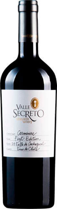 Valle Secreto First Edition Carmenere 2023