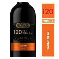 Vino 120 3 Medallas - Carmenere 750ml