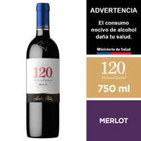 Vino 120 Reserva Especial Merlot 750 Ml.