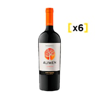 Vino Aliwen Carmenere Botella 750cc X6