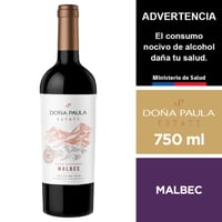Vino Argentino Doña Paula Estate - Malbec - 750ml