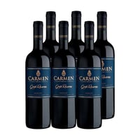 Vino Carmen Gran Reserva Merlot Botella 750cc X6