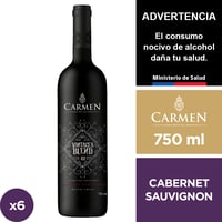 Vino Carmen Vintages Blend Cabernet Sauvignon 6 X 750 Ml.