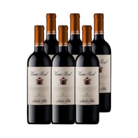 Vino Casa Real Carmenere Botella 750cc X6