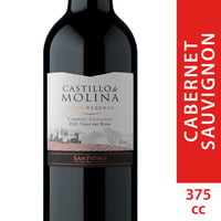 Vino Castillo De Molina Gran Reserva Cabernet Sauvignon Botella 375cc