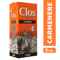 Vino Clos de Pirque Carmenere Caja 2 L