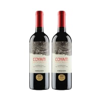 Vino Coyam Orgánico Botella 750cc X2