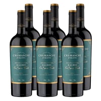Vino Cremaschi Furlotti Edición Limitada Malbec 750ml x6 ($8.990 c/u)
