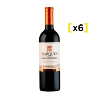 Vino Marques De Casa Concha Carmenere Botella 750cc X6