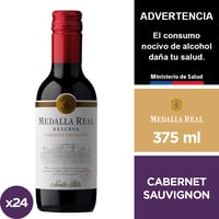 Vino Medalla Real Cabernet Sauvignon 24 X 375 Ml.