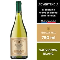 Vino Medalla Real Gran Reserva Sauvignon Blanc 750 Ml.