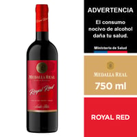 Vino Medalla Real Royal Red 750 Ml.