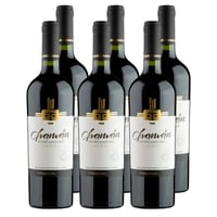 Vino Santa Cruz Chaman Gran Reserva Carmenere 750cc x6 ($7.690 c/u)