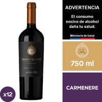 Vino Secret Reserve Carmenere 12 X 750 Ml.