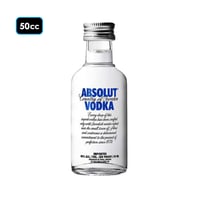 Vodka Absolut Blue 50cc Miniatura