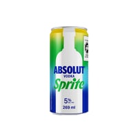 Vodka Absolut Y Sprite 269cc