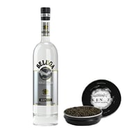 Vodka Beluga + Caviar Kenoz 15 Gr