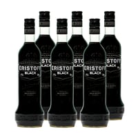 Vodka Eristoff Black Botella 700cc X6