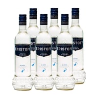 Vodka Eristoff Botella 700cc X6