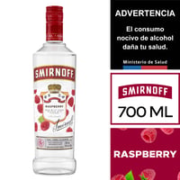 Vodka Smirnoff Raspberry 29° 700 Ml.