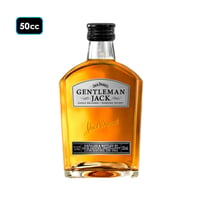 Whiskey Gentleman Jack Daniels 50cc 40º alc. Miniatura