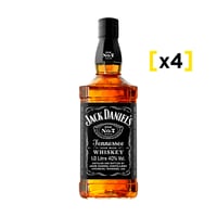 Whiskey Jack Daniels N7 Botella 1lt X4