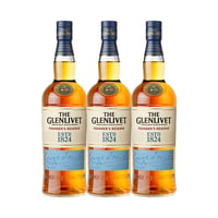 Whisky The Glenlivet Single Malt Founders Reserve Botella 700cc X3