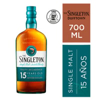 Whisky The Singleton 15 Años 40° Botella 700 cc