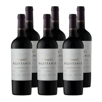 x6 Vino Aquitania Carmenere 750cc ($11.390 c/u)