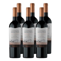 x6 Vino Castillo de Molina Gran Reserva Carmenere 750cc ($4,890 c/u)